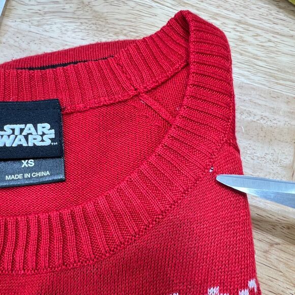Womens Star Wars R2-D2 Christmas Sweater XS - Picture 6 of 6